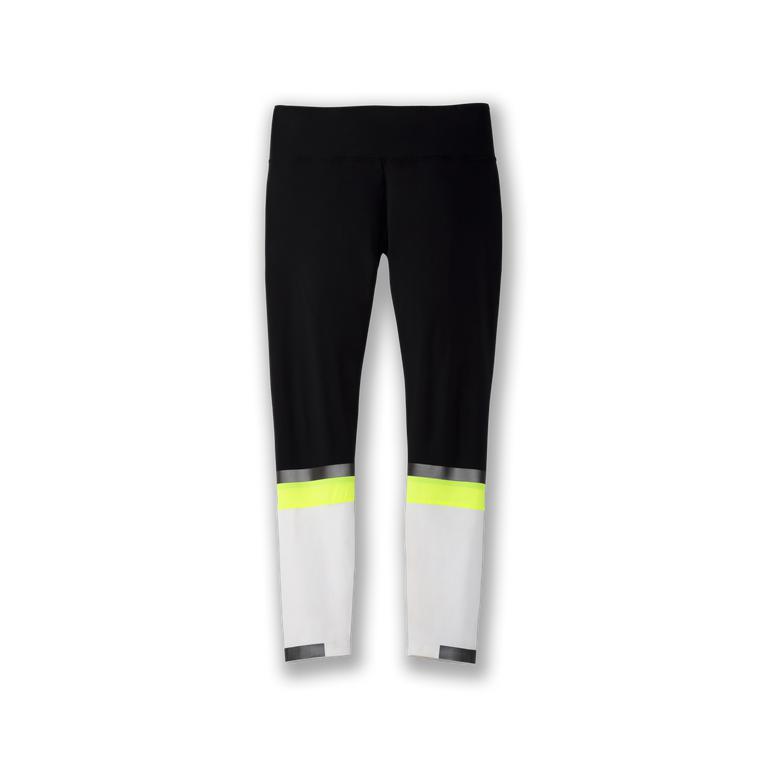 Brooks Carbonite 7/8 Tight Women's Running Leggings - Luminosity/Black/Grey (87246-TBRP)